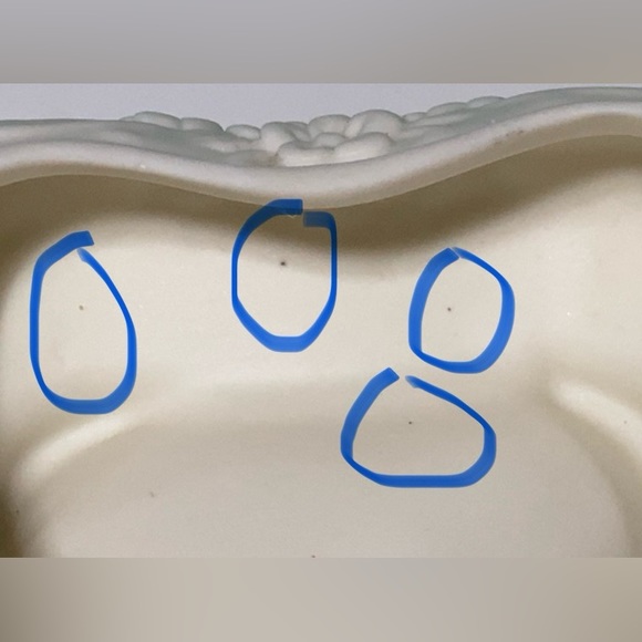 VINTAGE HUMMINGBIRD PORCELAIN BOX - Picture 13 of 16